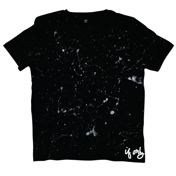IF ONLY LIMITED EDITION x “You See” Black Crew Neck Tee Shirt - Picture 2 of 2
